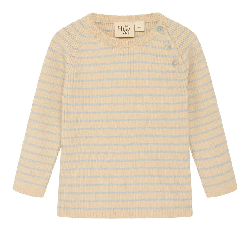 Flye Sweater, Sea salt/Warm Cotton