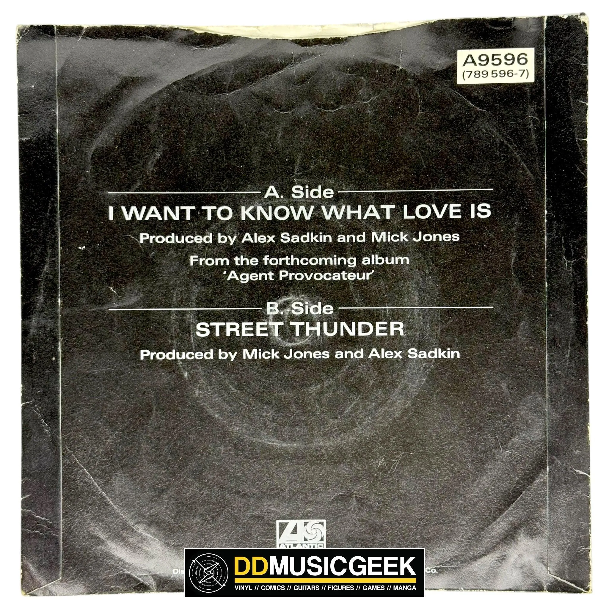 Foreigner: I Want To Know What Love Is (7", Single, Sil)