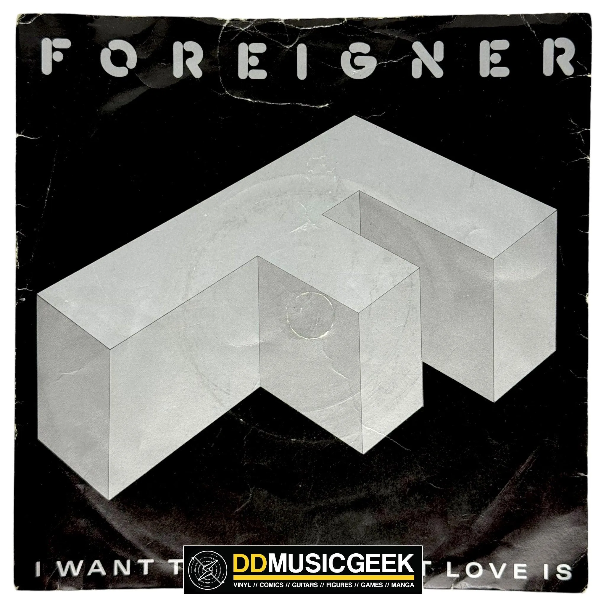Foreigner: I Want To Know What Love Is (7", Single, Sil)