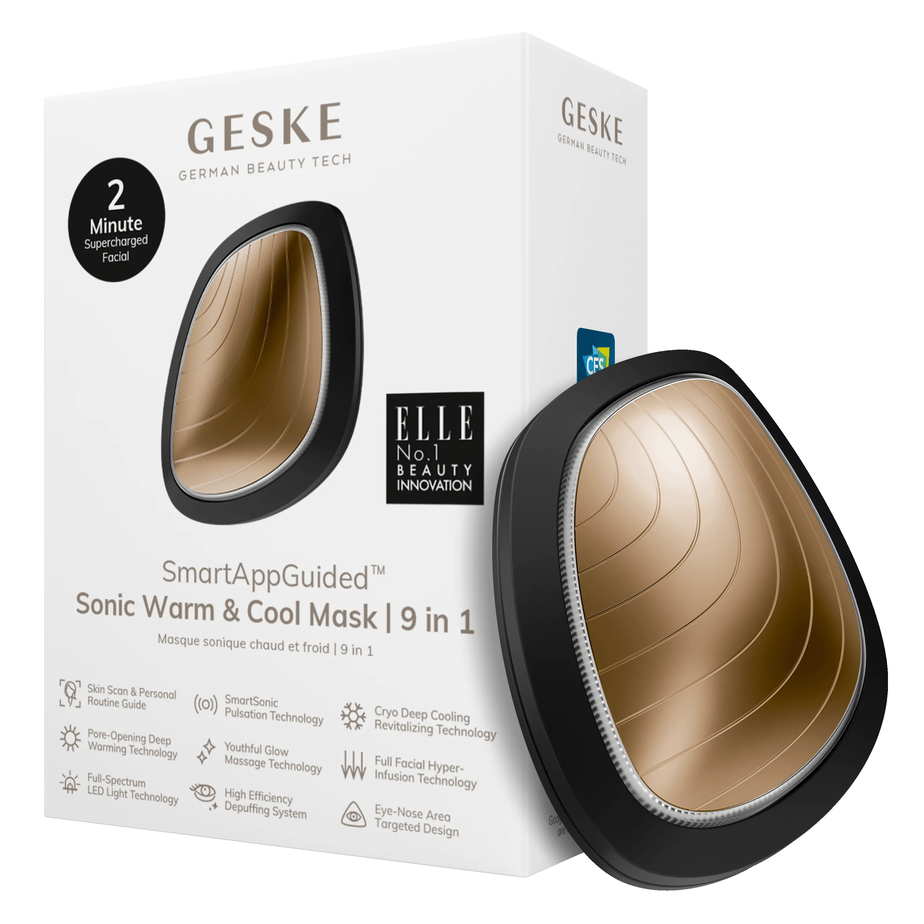 GESKE Sonic Warm & Cool Mask 9in1 Gray 2