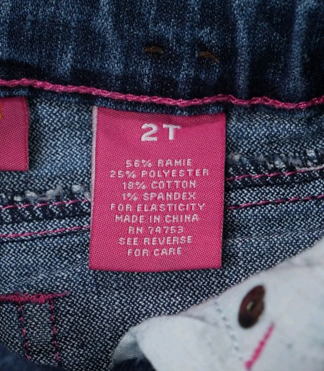 GIRL SIZE 2 YEARS - ZANADI, Embroidered, Flared Jeans EUC B15