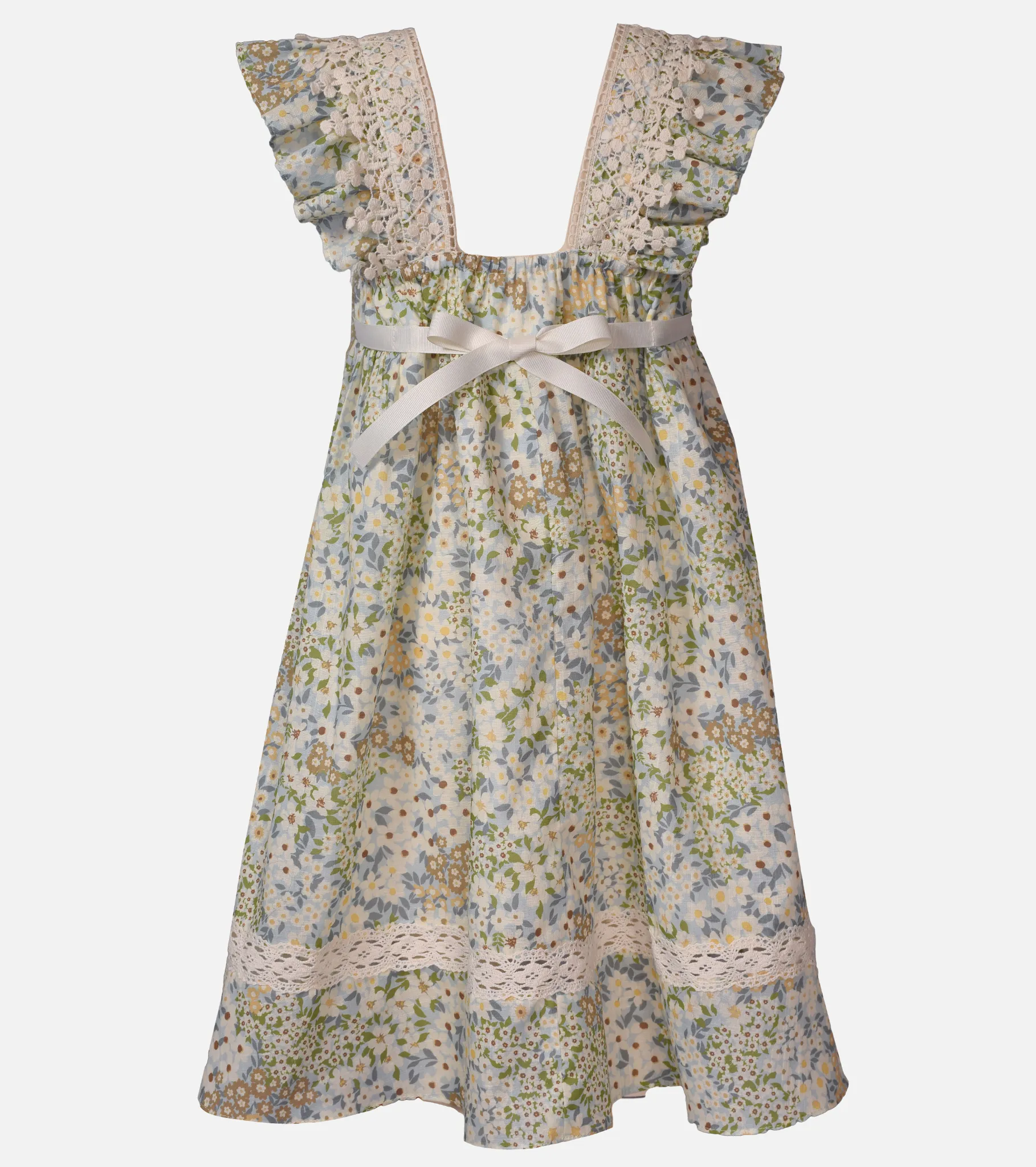 Hayden Crochet Floral Sundress