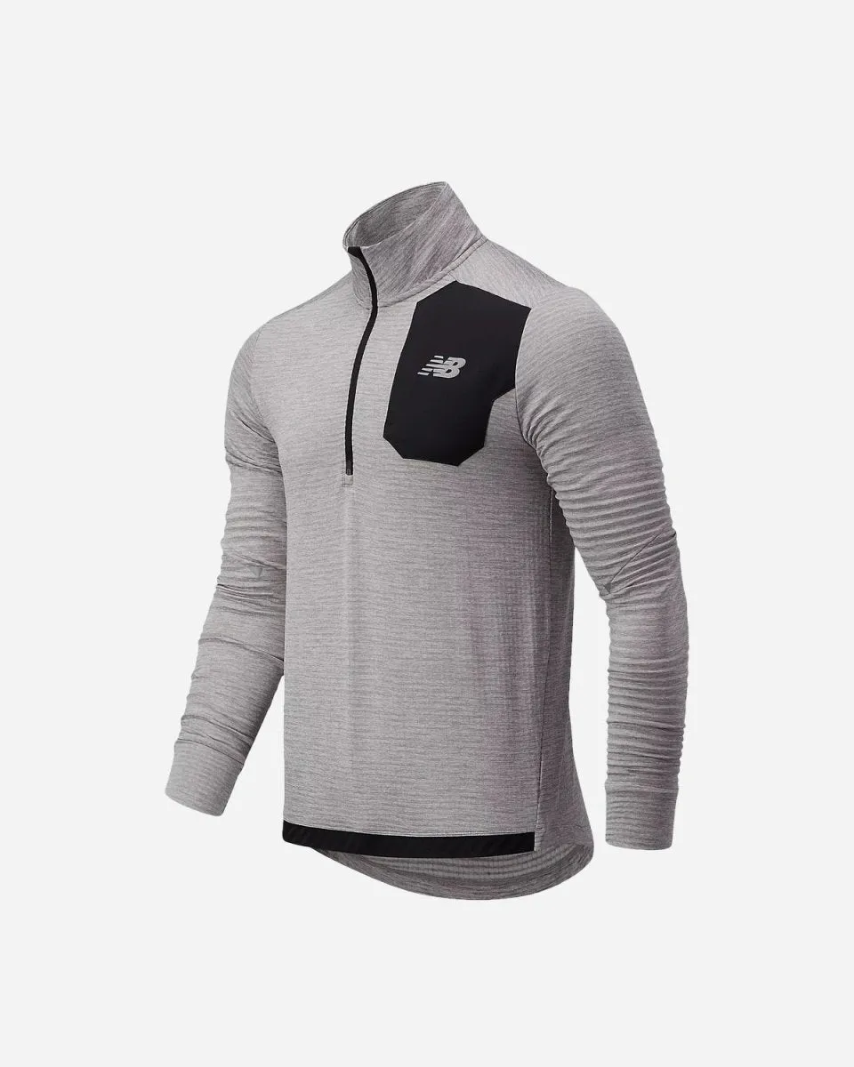 Head Grid Half Zip - Grey