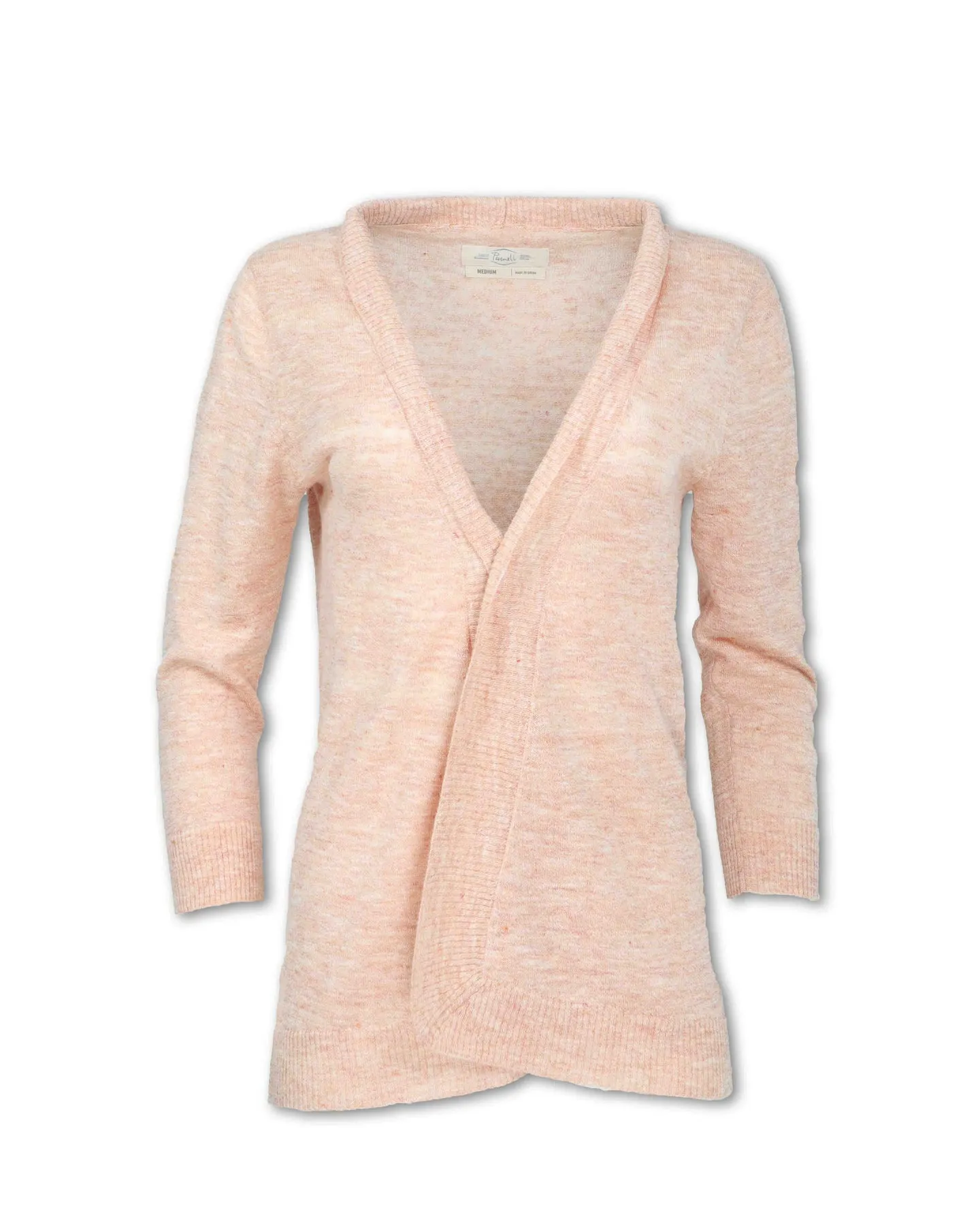 Heathered Flax Blend Knit Cardigan - SALE