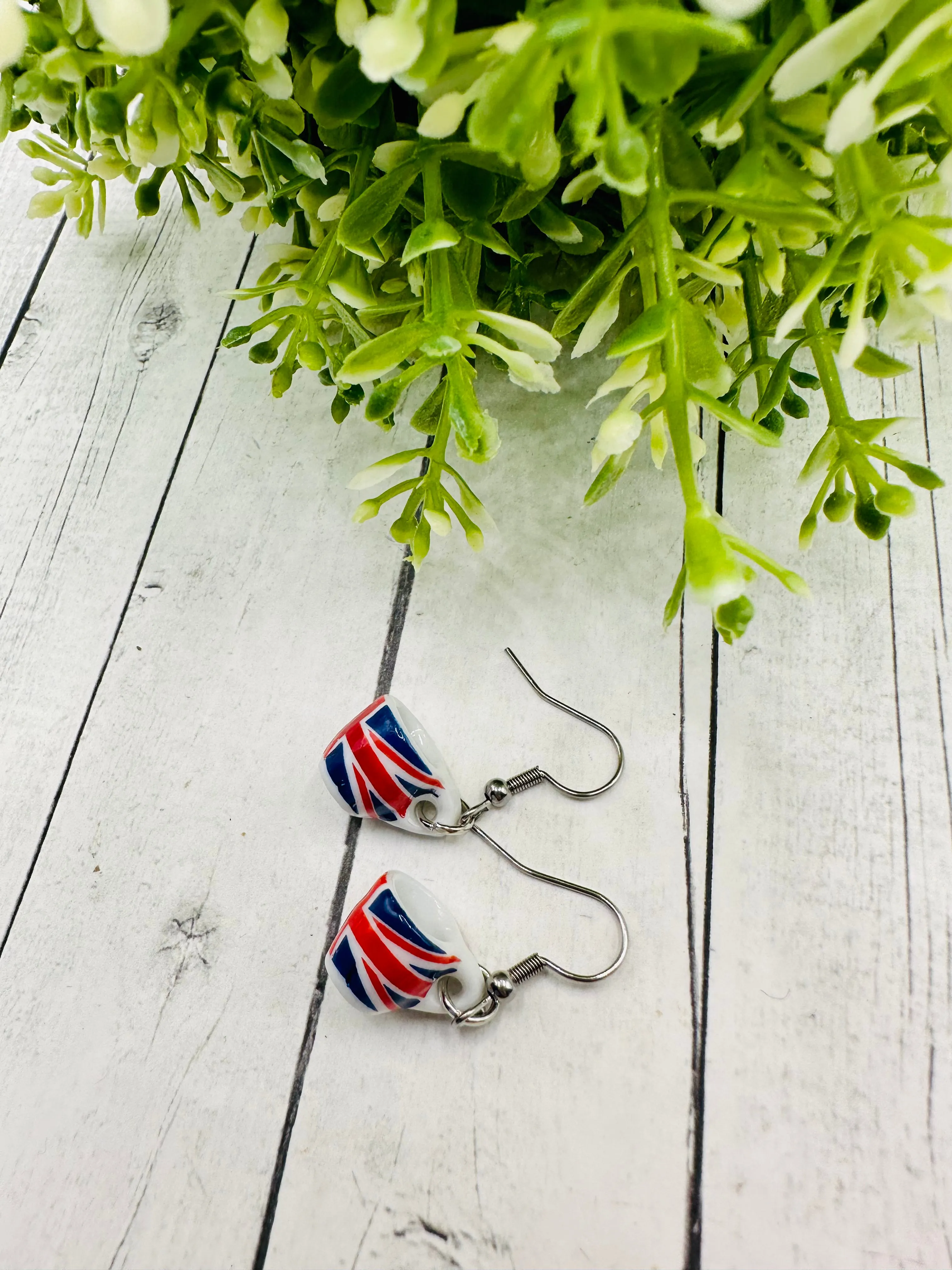 High English Tea Necklace & Earring Set (sold individually)
