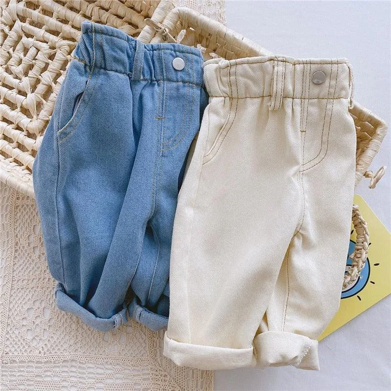 High Waisted Baby Jeans