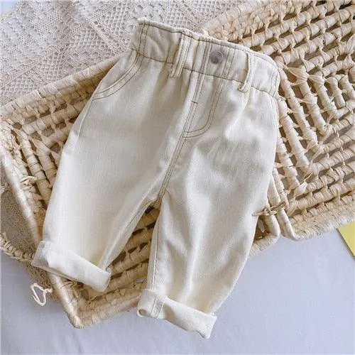High Waisted Baby Jeans