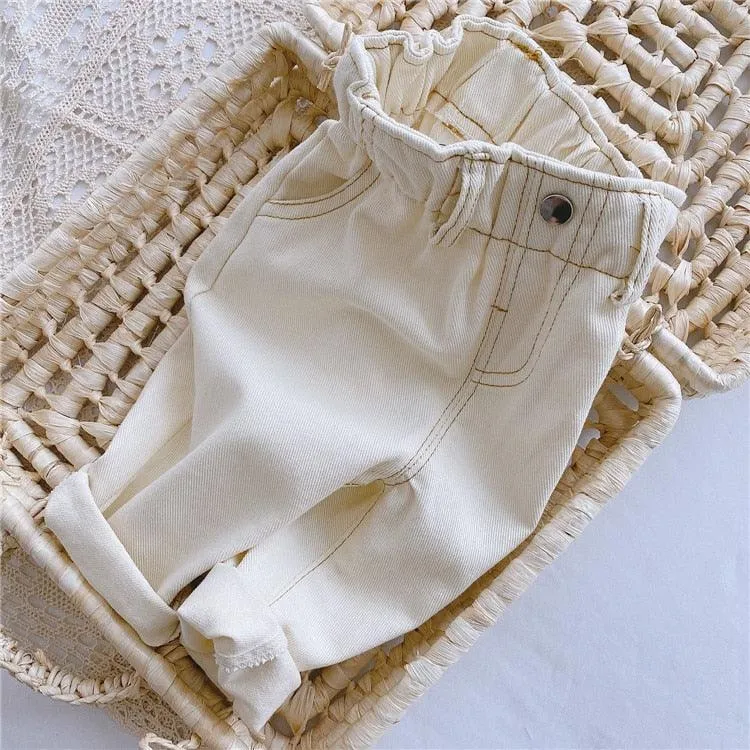 High Waisted Baby Jeans