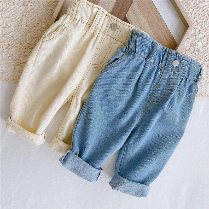 High Waisted Baby Jeans