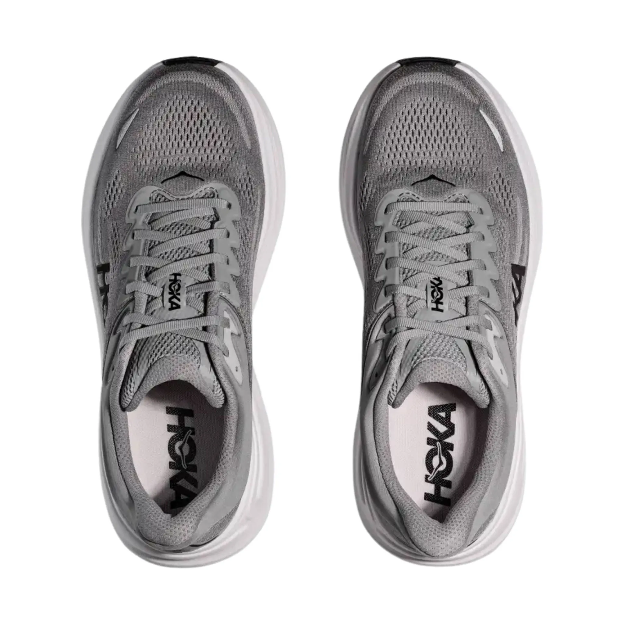 HOKA Men's Bondi 9 Running Shoes - Gal Grey/Stellar Grey