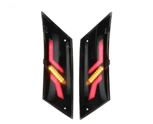 Indicator Kit Rear POWER1 SP-1 Smoked Matrix | PIAGGIO ZIP II/ZIP SP 50cc