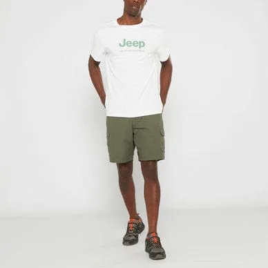 Jeep Crew Neck Tee White