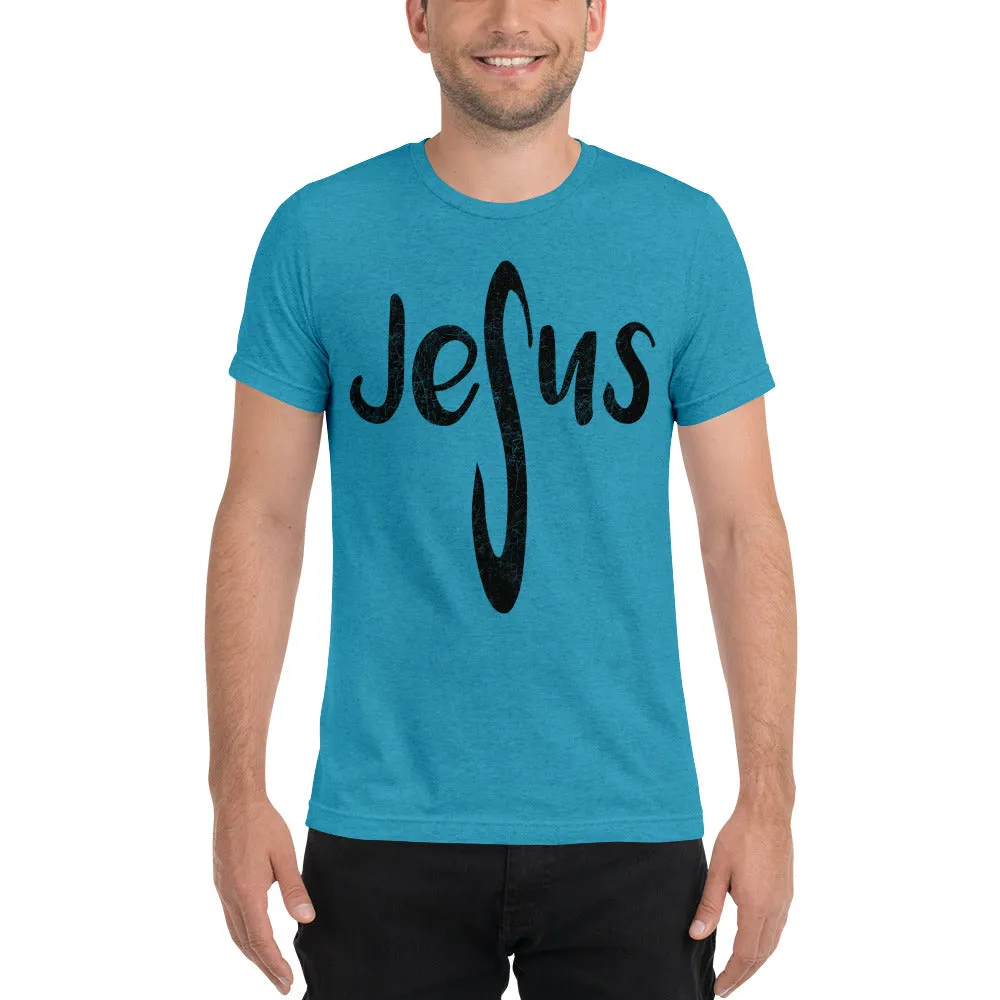 Jesus Custom Vintage Style Short sleeve t-shirt