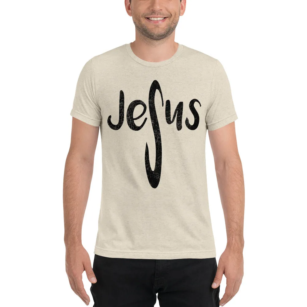 Jesus Custom Vintage Style Short sleeve t-shirt