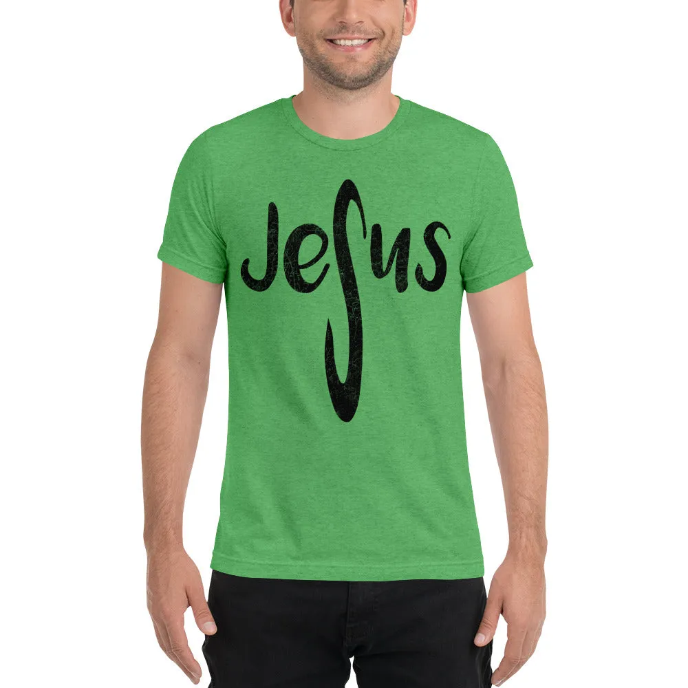 Jesus Custom Vintage Style Short sleeve t-shirt