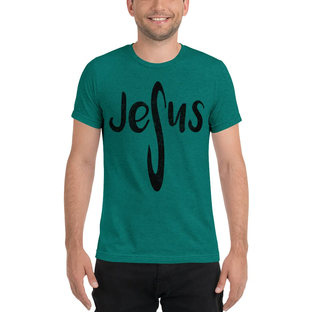 Jesus Custom Vintage Style Short sleeve t-shirt