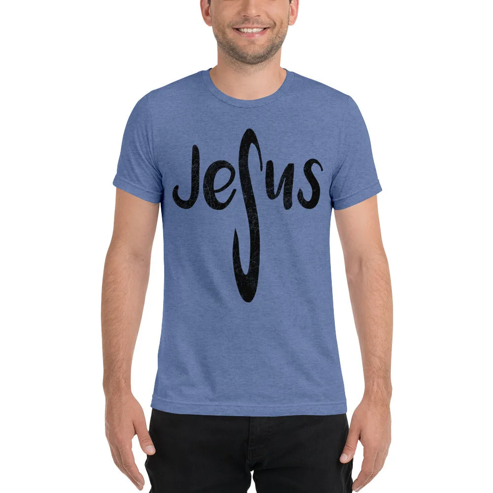 Jesus Custom Vintage Style Short sleeve t-shirt