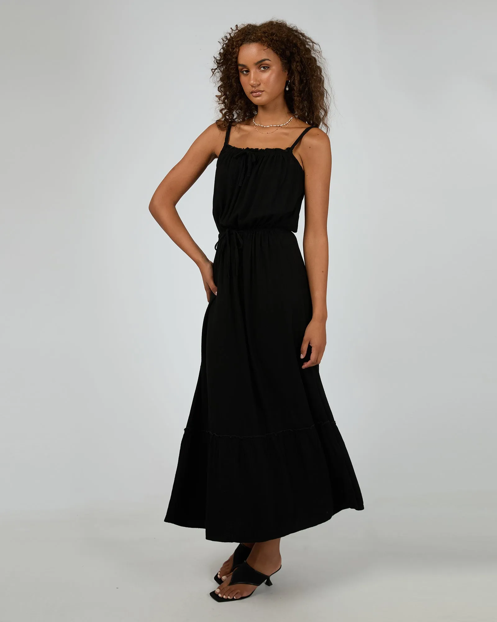 Kayla Maxi Dress Black