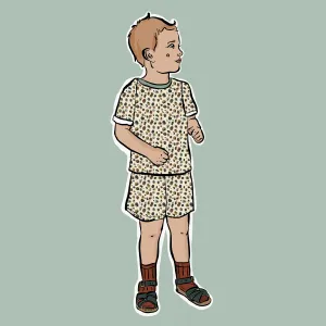 Leopard Summer Short Set