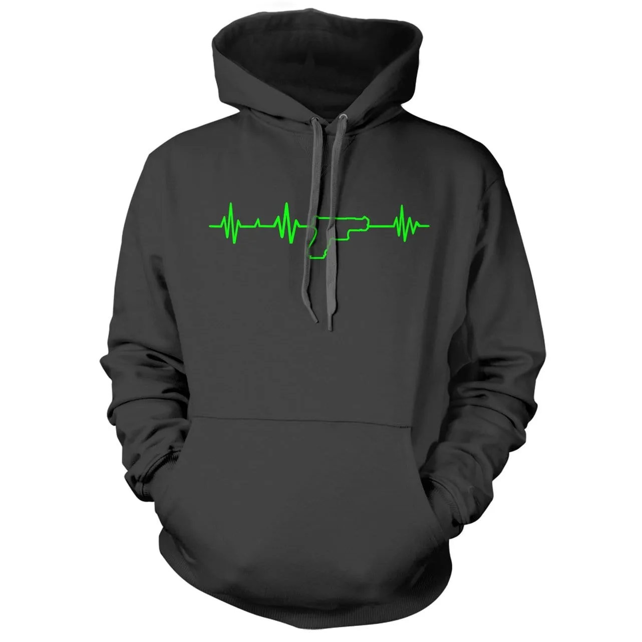 Life Support Gun Heartbeat Hoodie