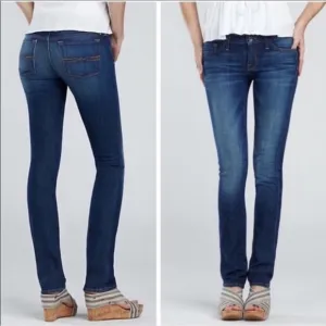 Lucky Brand Charlie Straight Women's Blue Jeans Size 4/27