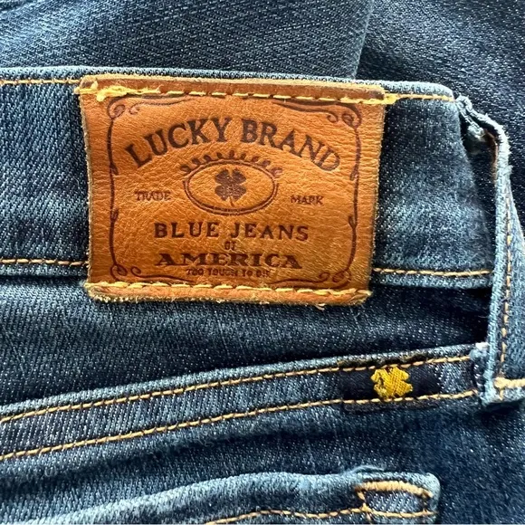 Lucky Brand Charlie Straight Women's Blue Jeans Size 4/27