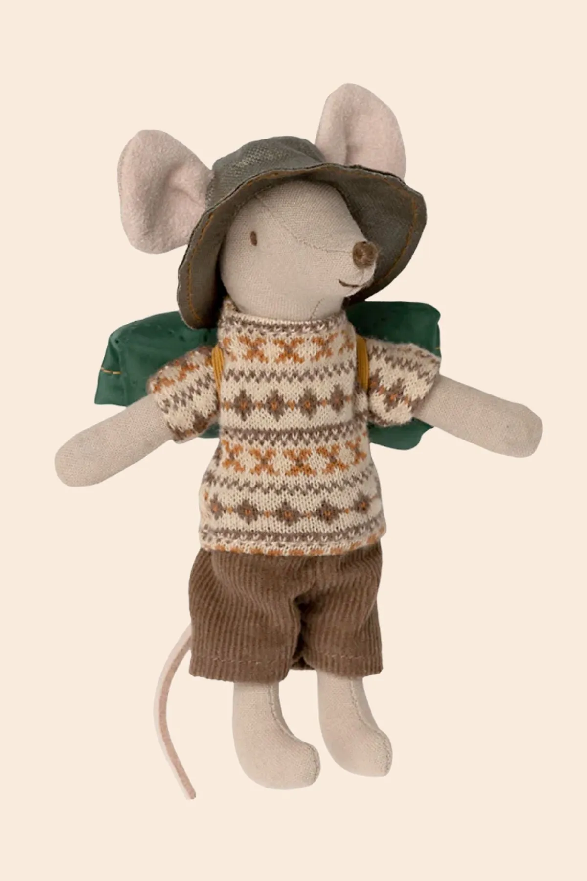 Maileg - Hiker Mouse Big Brother with Winter Clothes