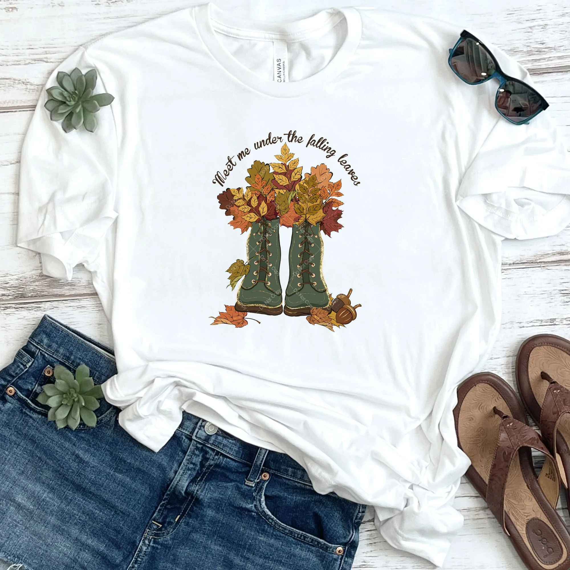 Meet Me Under The Falling Leaves DTF
