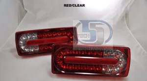 Mercedes Benz W463 G-Class 2010 Style LED Tail Lights covers ( LED)