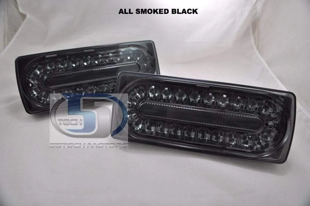 Mercedes Benz W463 G-Class 2010 Style LED Tail Lights covers ( LED)