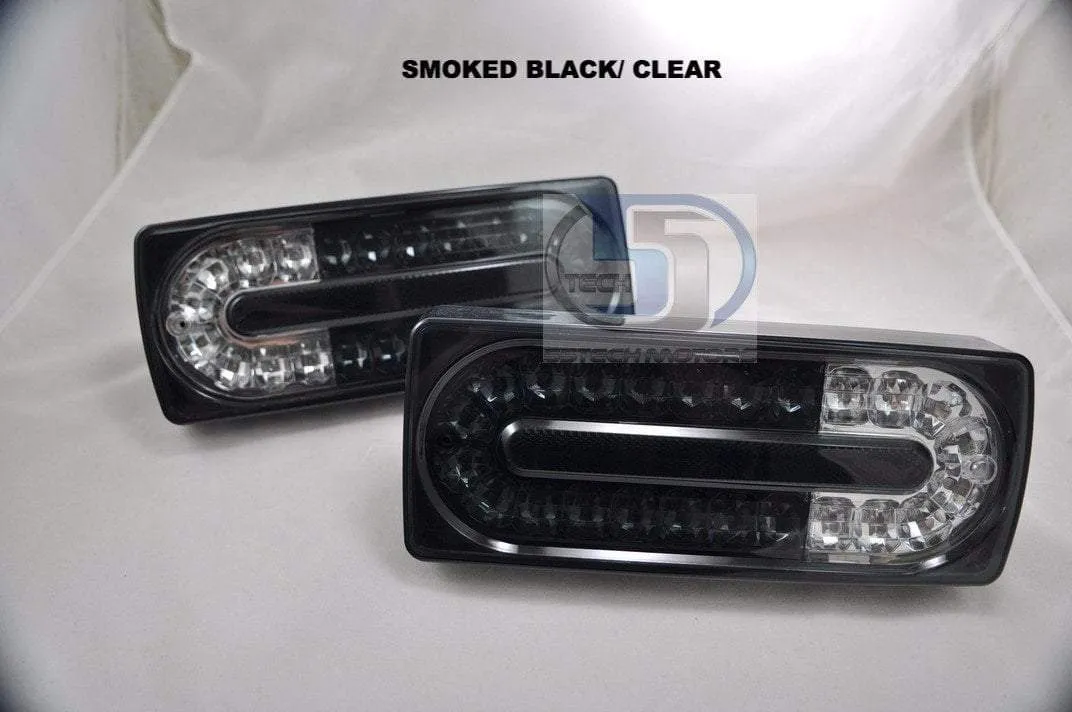 Mercedes Benz W463 G-Class 2010 Style LED Tail Lights covers ( LED)