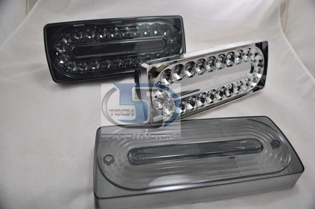 Mercedes Benz W463 G-Class 2010 Style LED Tail Lights covers ( LED)