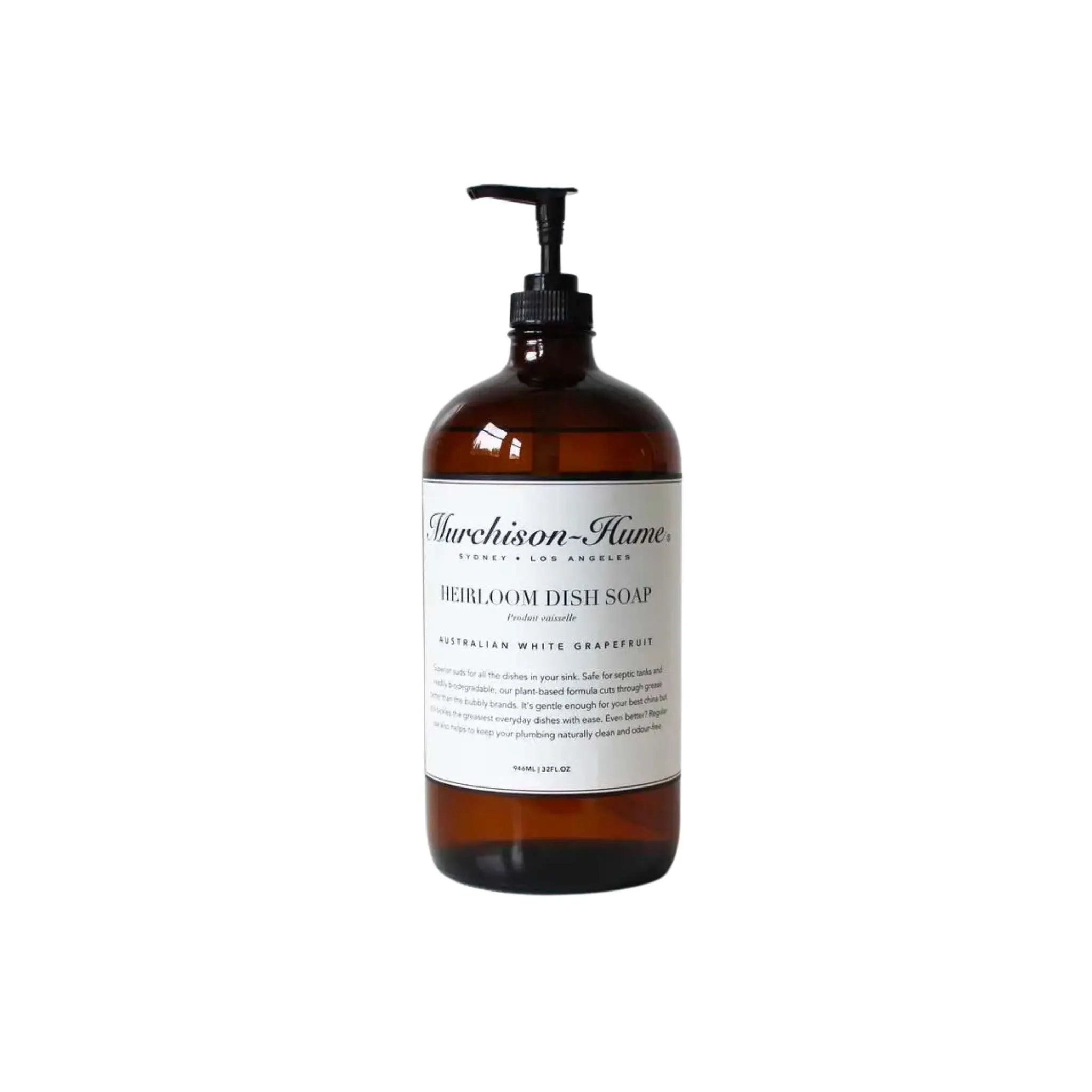 Murchison-Hume 32 oz. Heirloom Dish Soap in Amber Bottle
