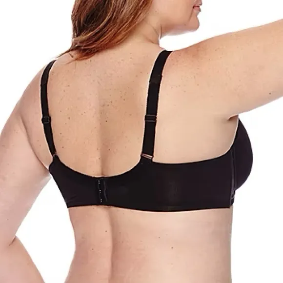 Natural Comfort Lightly Lined Full Coverage Black Underwire Bra Ambrielle 42D