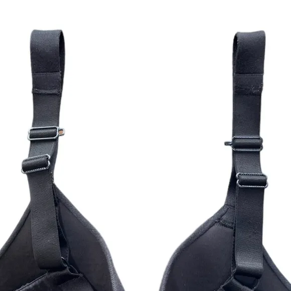 Natural Comfort Lightly Lined Full Coverage Black Underwire Bra Ambrielle 42D