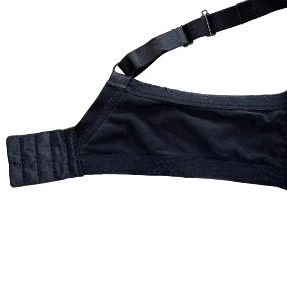 Natural Comfort Lightly Lined Full Coverage Black Underwire Bra Ambrielle 42D