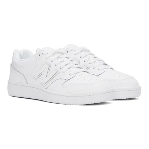 New balance 480 sneakers solid white