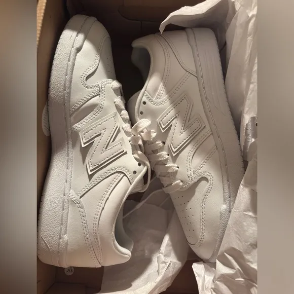New balance 480 sneakers solid white