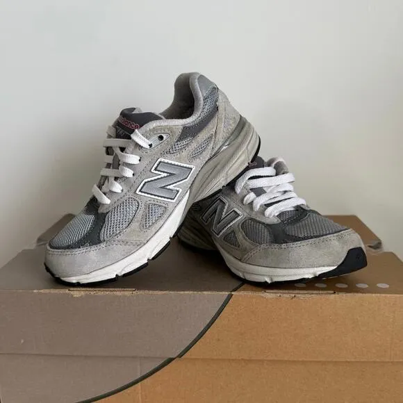 New Balance 990 Grey/White Toddler Sneakers- SZ 13 C