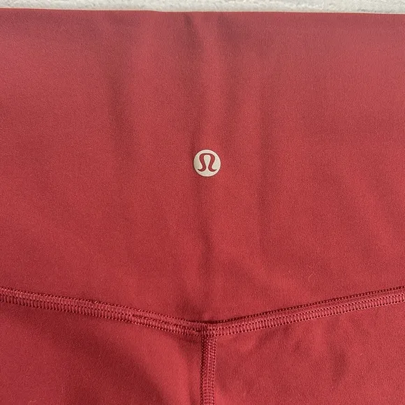 NWT Lululemon Align HR Short 6” sz 14 MLWI Mulled Wine