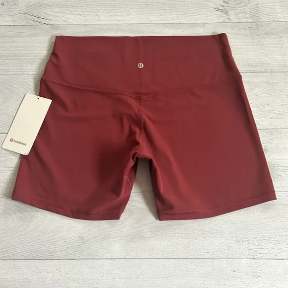 NWT Lululemon Align HR Short 6” sz 14 MLWI Mulled Wine