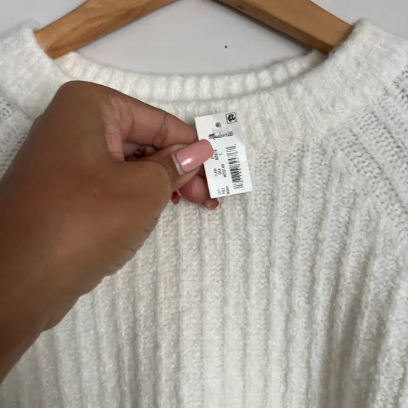 NWT Madewell Loretto Mockneck Pullover Sweater