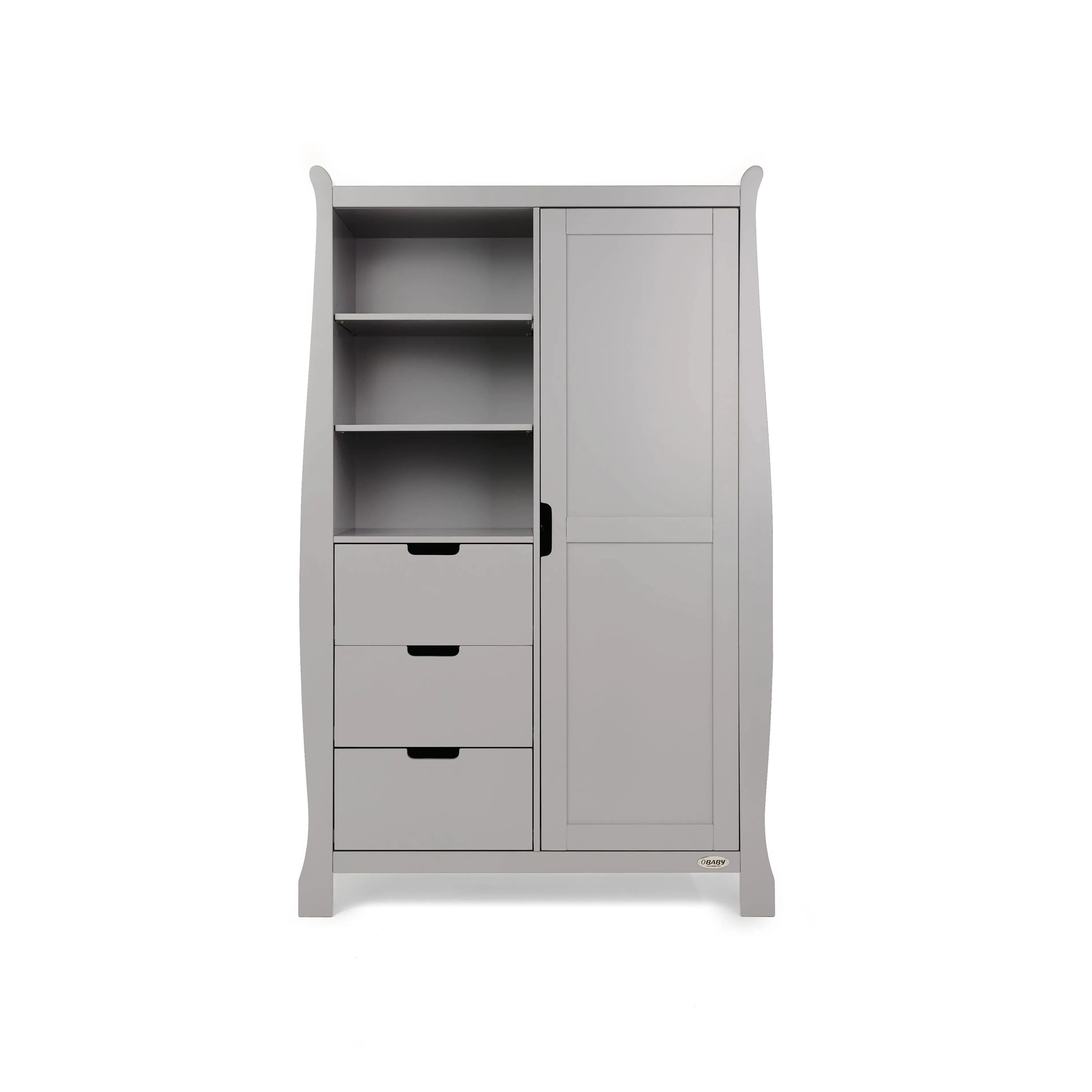 Obaby Stamford Classic 3 Piece Room Set - Warm Grey