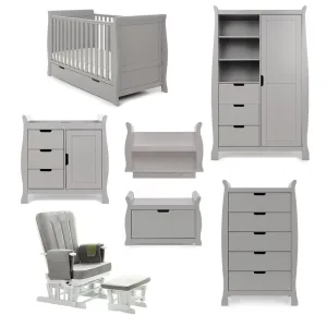 OBABY Stamford Classic 7 Piece Room Set - Warm Grey