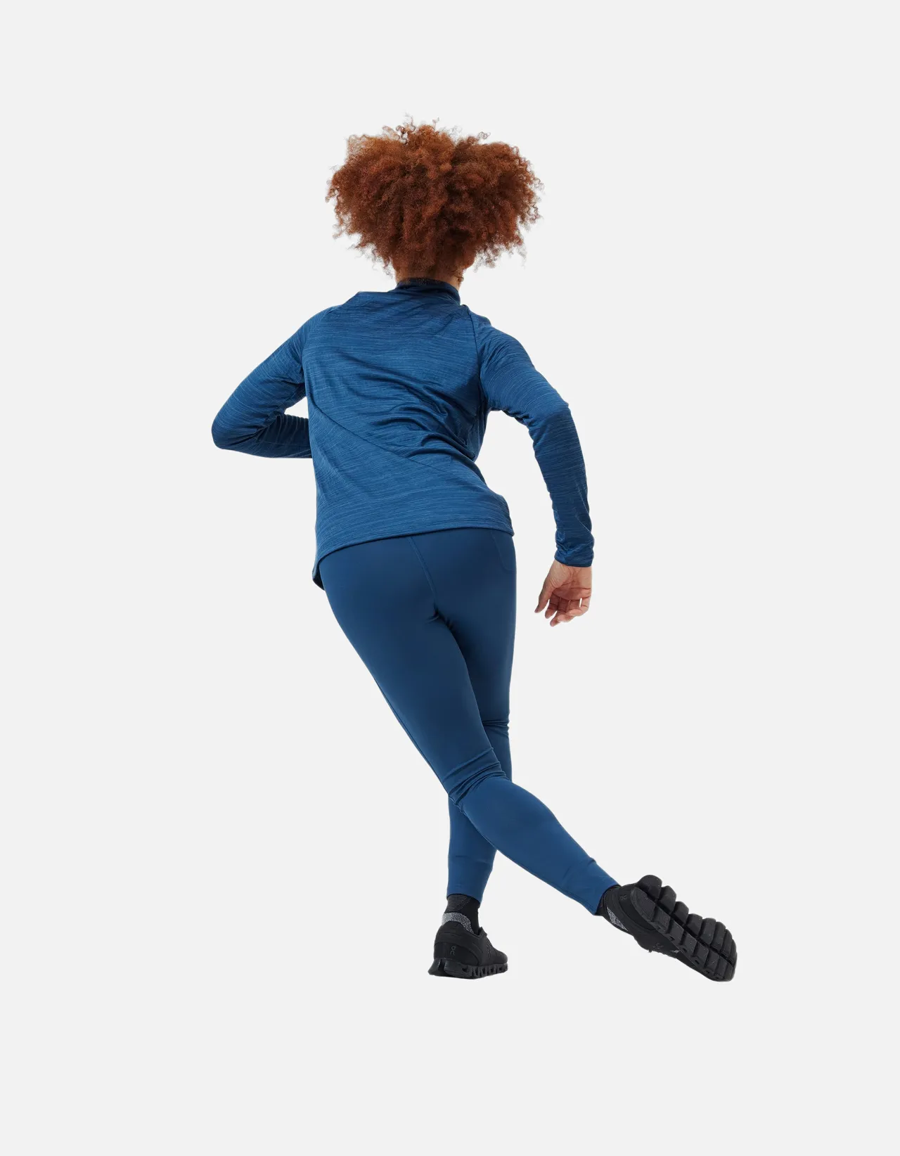 Odlo W Half-Zip Long-Sleeve Mid Layer Top Warm