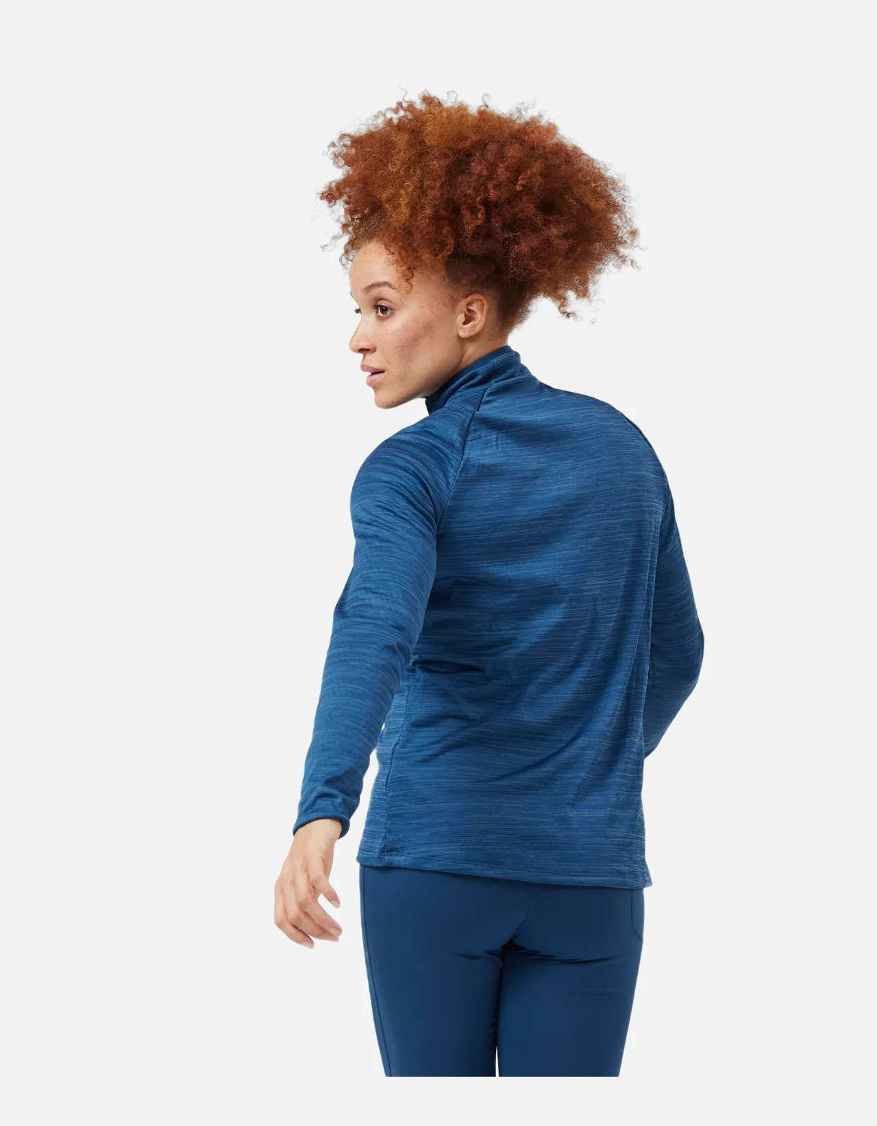 Odlo W Half-Zip Long-Sleeve Mid Layer Top Warm