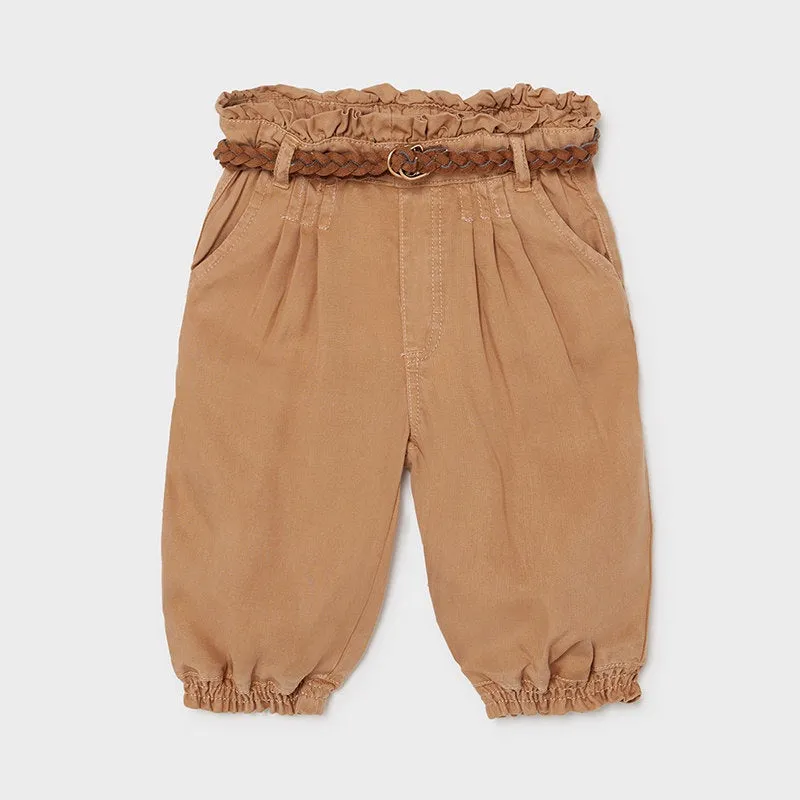 Paper Bag Pants in Caramel 1.576