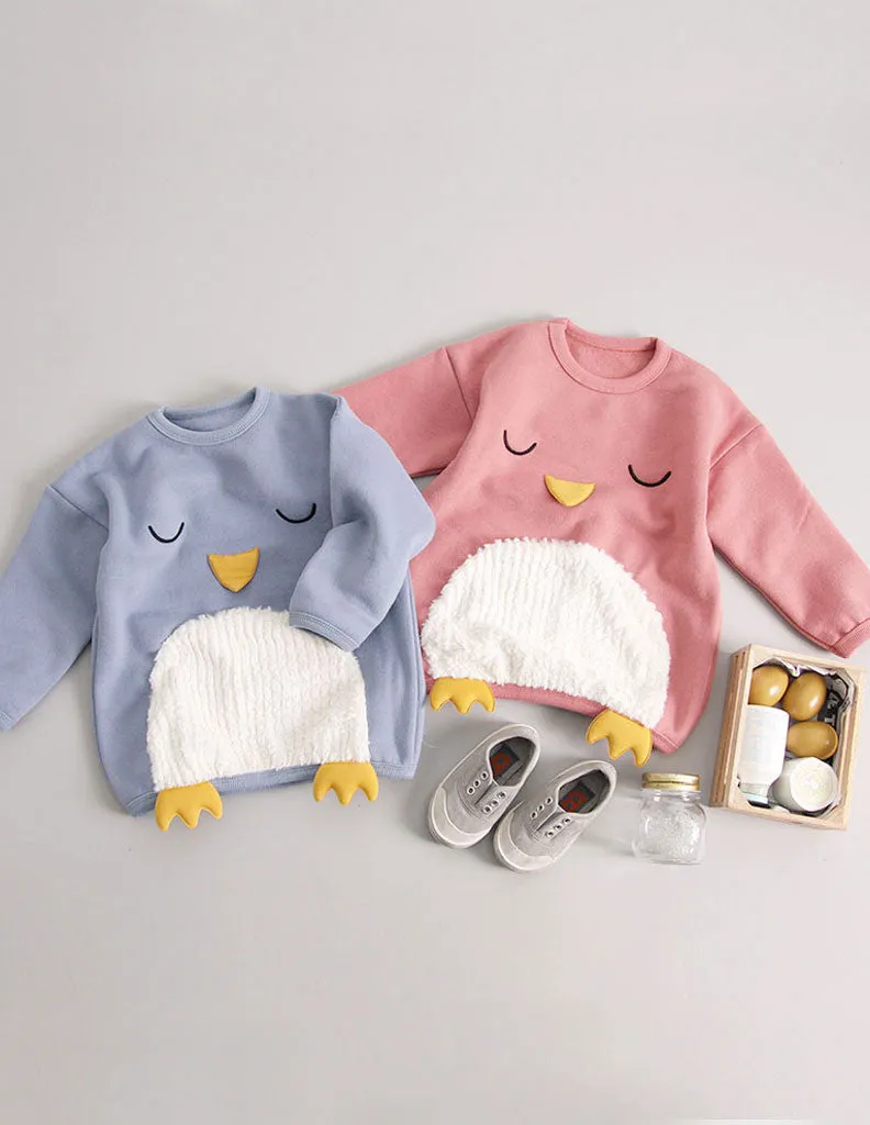 Penguin Jumper Blue