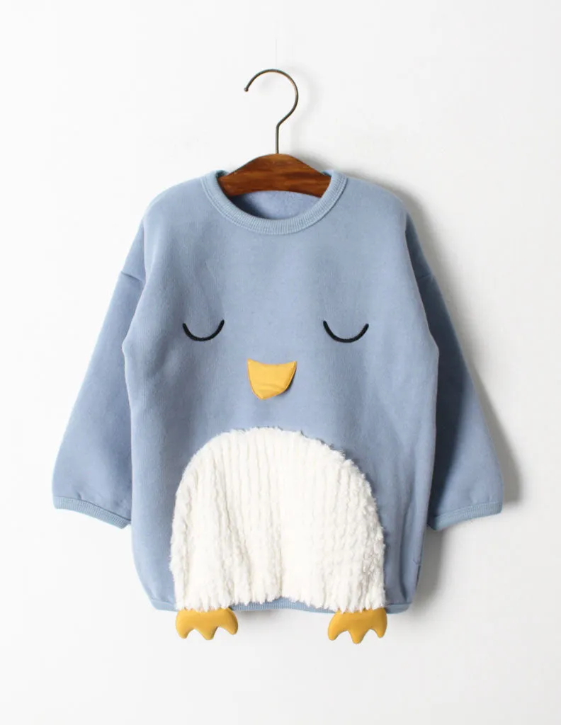 Penguin Jumper Blue