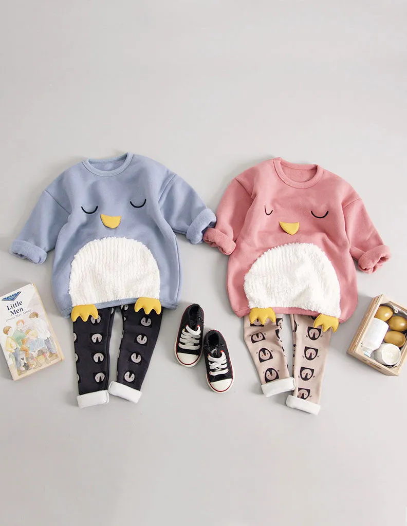 Penguin Jumper Blue